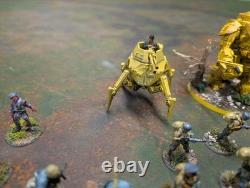 Armée Konflict'47 Allemande Peinte avec Soin Modèles de Guerre Bizarre WWII Locust PzIV X Neuf