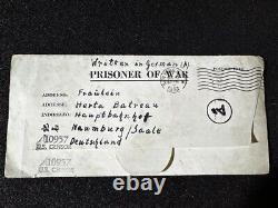 Armée allemande de la Seconde Guerre mondiale DAK POW 999 Seigmeyer pénal USA Colorado Courrier censuré RARE