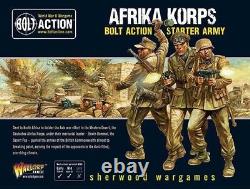 Armée de démarrage Warlord Games Afrika Korps Allemand 28mm Bolt Action BNIB WWII