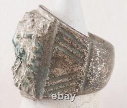 Attaque de lion Anneau WWII ALLEMAND ww2 WEHRMACHT ALLEMAGNE Armée MILITAIRE Soldats AMULET