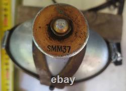 Authentique gourde en aluminium de l’armée allemande de la Seconde Guerre mondiale, marquée RFI 39, avec sangle en cuir