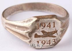 Avions de chasse 1941 Force aérienne 1943 Luftwaffe WW2 Allemagne Anneau WWII Armée allemande