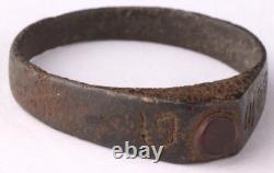 Bague allemande WWII Allemagne 1941 Art de tranchée Armée Wehrmacht Force Bijoux Balle
