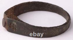 Bague allemande WWII Allemagne 1941 Art de tranchée Armée Wehrmacht Force Bijoux Balle