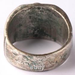 Bague allemande WWII Billet de banque 1 Rentenmark 1937 Berlin WW2 Pendentif Armée Wehrmacht