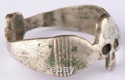 Bague allemande crâne WW2 Wehrmacht Allemagne Armée force gothique horreur