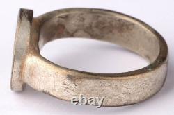 Bague allemande de la Seconde Guerre mondiale Pendentif Allemagne mitrailleuse MP-40 armée Wehrmacht