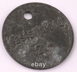 Bague allemande de la Seconde Guerre mondiale, jeton monétaire de l'armée allemande, bijoux de la force Wehrmacht, ensemble 1942