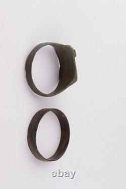 Bague croix de fer allemande pattée WW1 WWI WW2 Allemagne WWII Bracelet Balle 1915 Armée