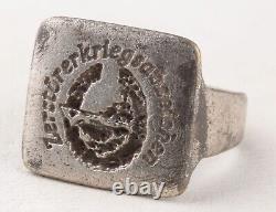 Bague de bateau de la KRIEGSMARINE de la Seconde Guerre mondiale Marine allemande Marine ww2 WEHRMACHT Armée allemande MILITAIRE