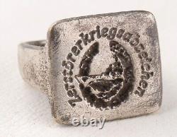 Bague de bateau de la KRIEGSMARINE de la Seconde Guerre mondiale Marine allemande Marine ww2 WEHRMACHT Armée allemande MILITAIRE