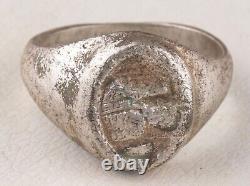 Bague de char WWII ALLEMAND ww2 WEHRMACHT Force blindée Panzer ALLEMAGNE Armée MILITAIRE