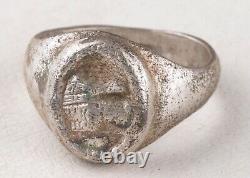 Bague de char WWII ALLEMAND ww2 WEHRMACHT Force blindée Panzer ALLEMAGNE Armée MILITAIRE