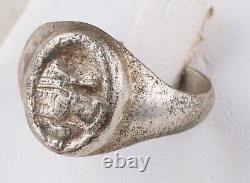 Bague de char WWII ALLEMAND ww2 WEHRMACHT Force blindée Panzer ALLEMAGNE Armée MILITAIRE