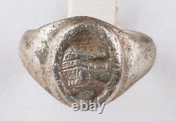 Bague de char WWII ALLEMAND ww2 WEHRMACHT Force blindée Panzer ALLEMAGNE Armée MILITAIRE