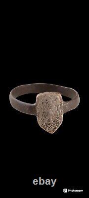 Bague de l'aigle de la Seconde Guerre mondiale allemande, armée allemande de la Seconde Guerre mondiale, soldats de la Wehrmacht, amulette