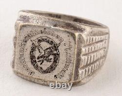 Bague de la Luftwaffe de la Seconde Guerre mondiale FORCE aérienne allemande ww2 WEHRMACHT ALLEMAGNE Armée MILITAIRE Soldat