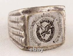 Bague de la Luftwaffe de la Seconde Guerre mondiale FORCE aérienne allemande ww2 WEHRMACHT ALLEMAGNE Armée MILITAIRE Soldat