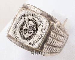 Bague de la Luftwaffe de la Seconde Guerre mondiale FORCE aérienne allemande ww2 WEHRMACHT ALLEMAGNE Armée MILITAIRE Soldat