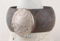 Bague de la Seconde Guerre mondiale Casque de l'armée allemande WEHRMACHT GERMANY Casque militaire ÉPÉEs Art