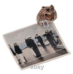 Bague loup WW2 Allemagne allemande WWII armée Wehrmacht force Kriegsmarine marine horreur