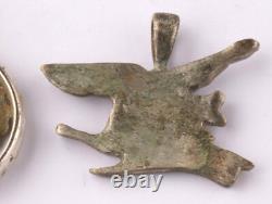 Bague sigillaire de l'armée avec aigle allemand en argent, pendentif Tirol pendant la Seconde Guerre mondiale, taille 11.5.