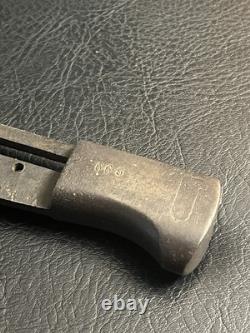 Baïonnette allemande K98 de la Seconde Guerre mondiale, S/175 G 1935 9042 f 288 a, fourreau de guerre de l'armée