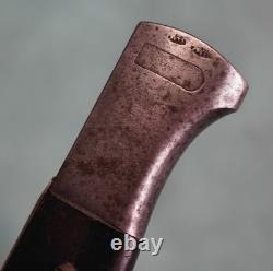 Baïonnette allemande K98 de la WWII avec étui en cuir, couteau poignard US de la WWII assorti, Wehrmacht