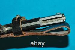 Baïonnette de carabine d'infanterie allemande de la Seconde Guerre mondiale M1940 - Paul Seilheimer / Solingen avec fourreau
