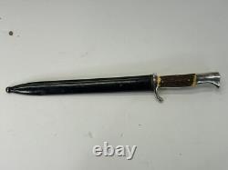 Baïonnette de cérémonie K98 de l'armée allemande de la Seconde Guerre mondiale à Solingen