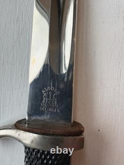 Baïonnette de cérémonie de l'Armée allemande de la WWII avec fourreau et frog en cuir 17-27