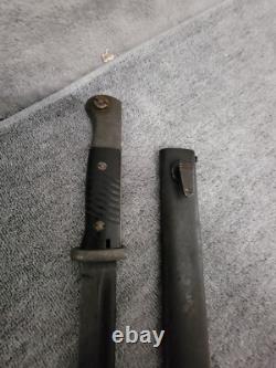 Baïonnette de champ K98 de l'armée allemande de la Seconde Guerre mondiale 'EuF Horster' avec fourreau Carl Eickhorn c-x