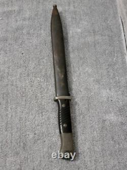 Baïonnette de champ K98 de l'armée allemande de la Seconde Guerre mondiale 'EuF Horster' avec fourreau Carl Eickhorn c-x