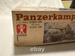 Bandai Char allemand de l’armée allemande WWII Panzerkampfwagen IV-G modèle réduit vintage 1/30 neuf ouvert Bandai Char allemand de l’armée allemande WWII Panzerkampfwagen IV-G modèle réduit vintage 1/30 neuf ouvert