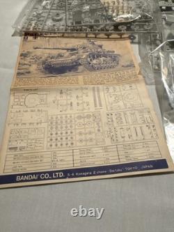 Bandai Char allemand de l’armée allemande WWII Panzerkampfwagen IV-G modèle réduit vintage 1/30 neuf ouvert