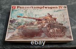 Bandai Char d'Armée Allemand WWII Panzerkampfwagen IV-G 1/30 Maquette Vintage Pzkw