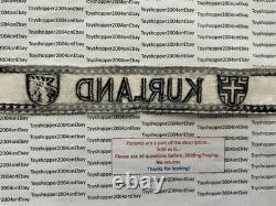 Bande de poignet de vétéran de la Bundeswehr allemande de la Seconde Guerre mondiale 1957 Kurland avec sac