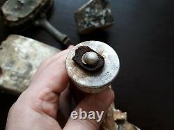 Bataille Endommagé Field Flask Mess Tin Cup M31 Wehrmacht Armée Allemande Ww2 Wwii Relic