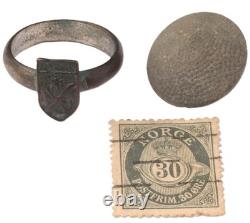 Batailles de Narvik Seconde Guerre mondiale Anneau allemand Allemagne WWII Ofotfjord Norvège Armée Wehrmacht