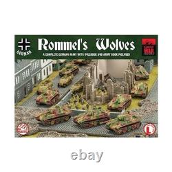 Battlefront FoW Seconde Guerre mondiale Allemand 15 mm Les Loups de Rommel Armée allemande complète VG/EX