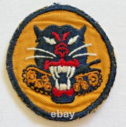 Beau patch de chasseur de chars de l'armée américaine de la Seconde Guerre mondiale, tissé à 4 roues, fabriqué en Allemagne