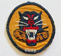 Beau patch de chasseur de chars de l'armée américaine de la Seconde Guerre mondiale, tissé à 4 roues, fabriqué en Allemagne