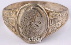Belgique Belgien Fort Eben-Emael 1940 WW2 Anneau Allemand WWII Armée Allemande Wehrmacht