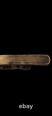 Bismarck WWII Allemand Kriegsmarine Marine Allemagne Armée Clip de cravate Wehrmacht RARE