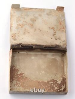 Boîte à cigarettes allemande de la Seconde Guerre mondiale, art de tranchée, 1ère division de cavalerie cosaque, armée