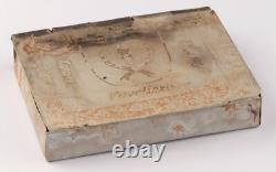 Boîte à cigarettes allemande de la Seconde Guerre mondiale, art de tranchée, 1ère division de cavalerie cosaque, armée