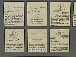 Boîte de câble radio de la Luftwaffe allemande de la Seconde Guerre mondiale Fl 32910-2 Groupe d'armées Nord Courlande grenier