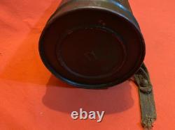 Boîte de canister de masque à gaz allemand de la Seconde Guerre mondiale, militaire original 1943, armée originale