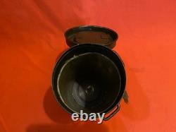 Boîte de canister de masque à gaz allemand de la Seconde Guerre mondiale, militaire original 1943, armée originale