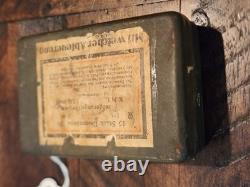 Boîte de fusible de grenade BRENNZUNDER 24 de l'armée allemande de la Seconde Guerre mondiale. Collection historique de la Seconde Guerre mondiale.